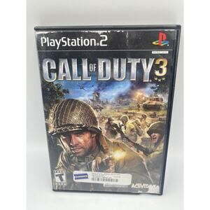 Call of Duty 3 (Sony PlayStation 2, 2006) No Manual - Fast Shipping!